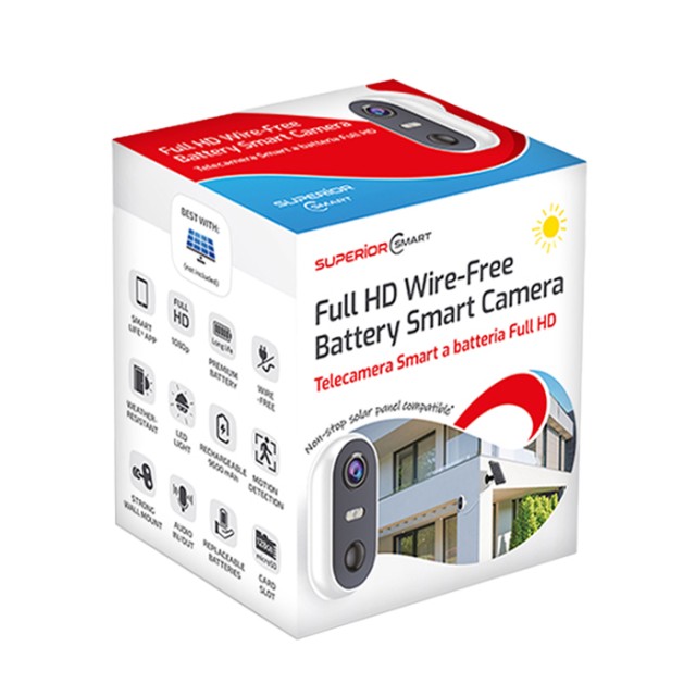 SUPERIOR FULL HD WIRELESS BATTERY SMART CAMERA