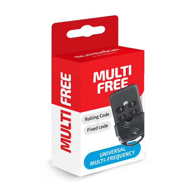 SUPERIOR MULTI-FREE (RF 280/868 MHz) - ROLLING & FIXED CODES