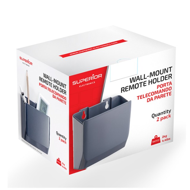 SUPERIOR WALL-MOUNTED REMOTE CONTROL HOLDER