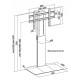 SUPERIOR 55"-86" PREMIUM FLOOR TV STAND