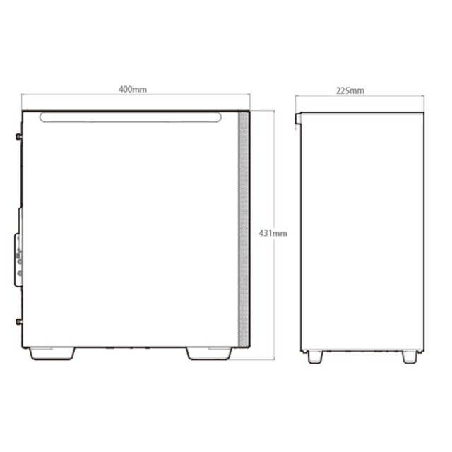 DEEPCOOL MACUBE 110 WHITE DEEPCOOL MACUBE 110 WHITE