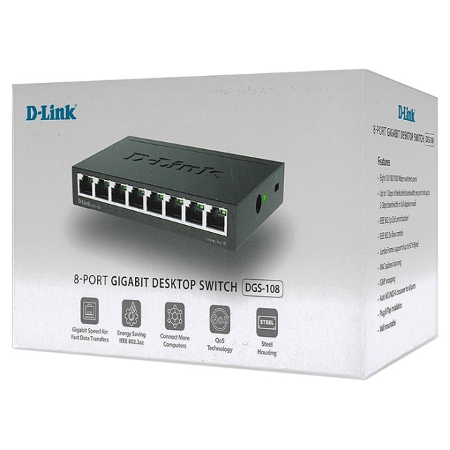 D-LINK DGS-108