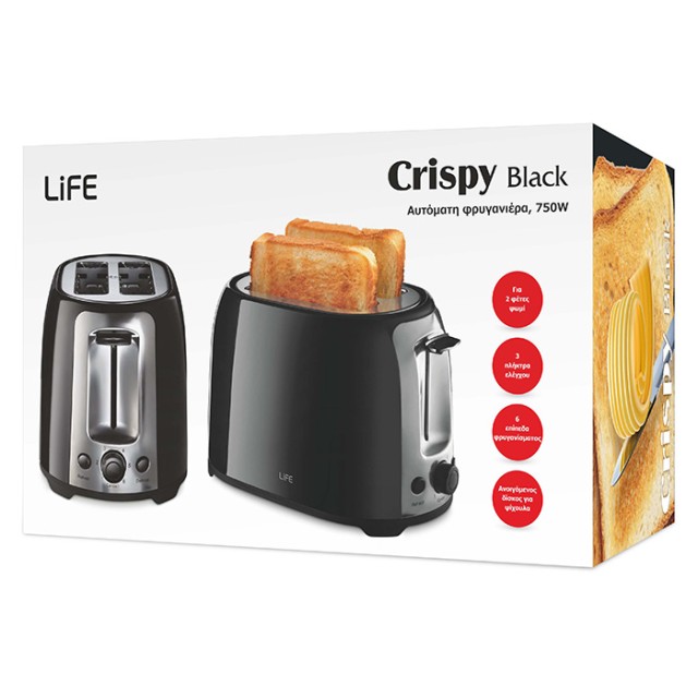 LIFE CRISPY BLACK LIFE CRISPY BLACK