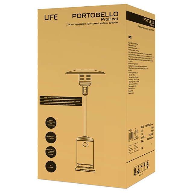 LIFE PORTOBELLO PROHEAT LIFE PORTOBELLO PROHEAT