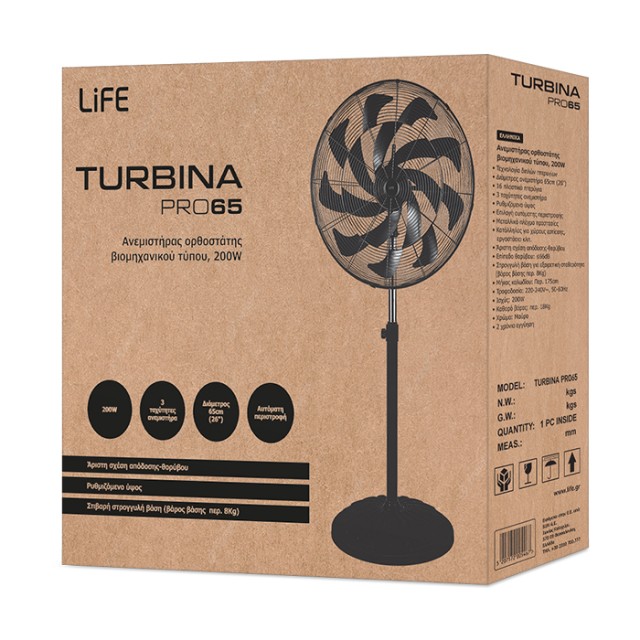 LIFE TURBINA PRO65 LIFE TURBINA PRO65