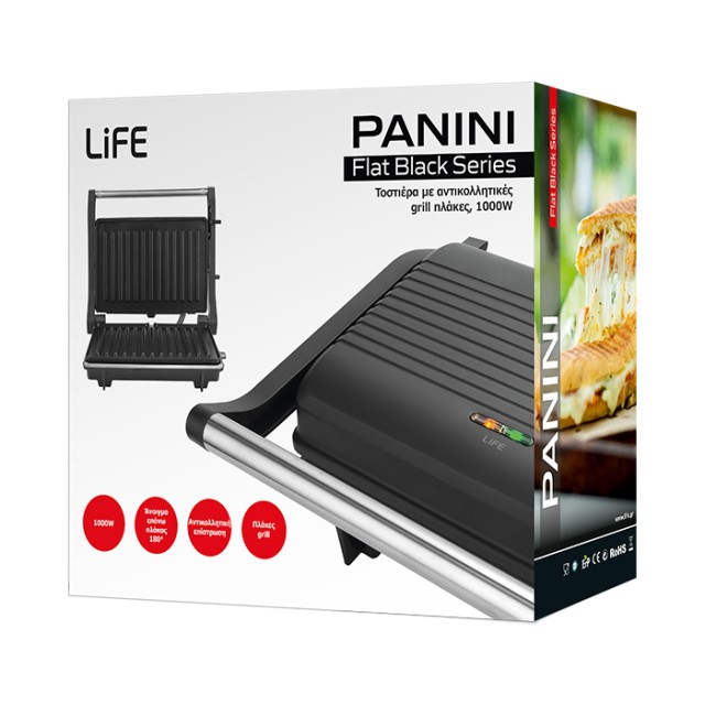 LiFE PANINI Flat Black Series