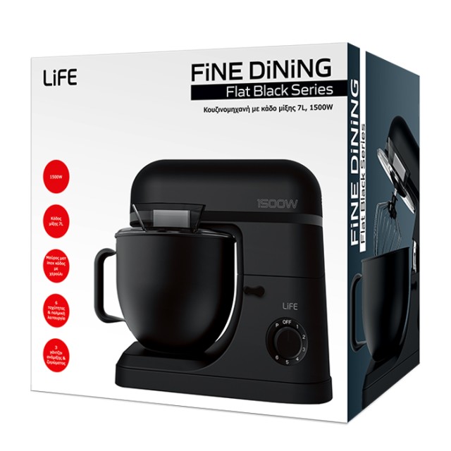 LiFE FINE DINING Flat Black Series