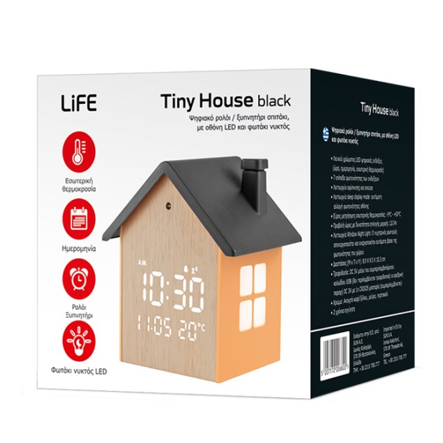 LIFE TINY HOUSE BLACK LIFE TINY HOUSE BLACK