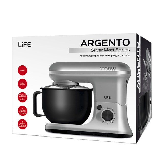 LIFE ARGENTO Silver Matt Series