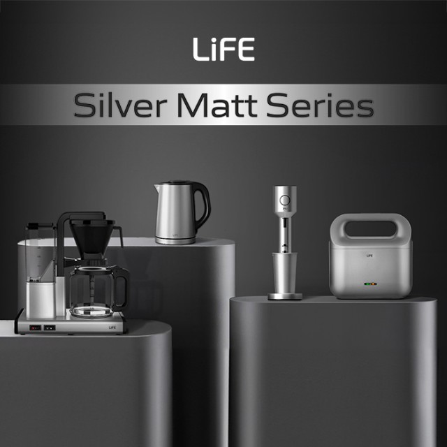 LiFE CRUNCHY Silver Matt Series