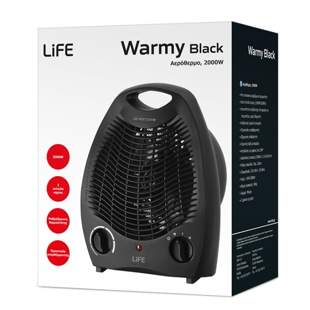 LiFE WARMY BLACK LiFE WARMY BLACK