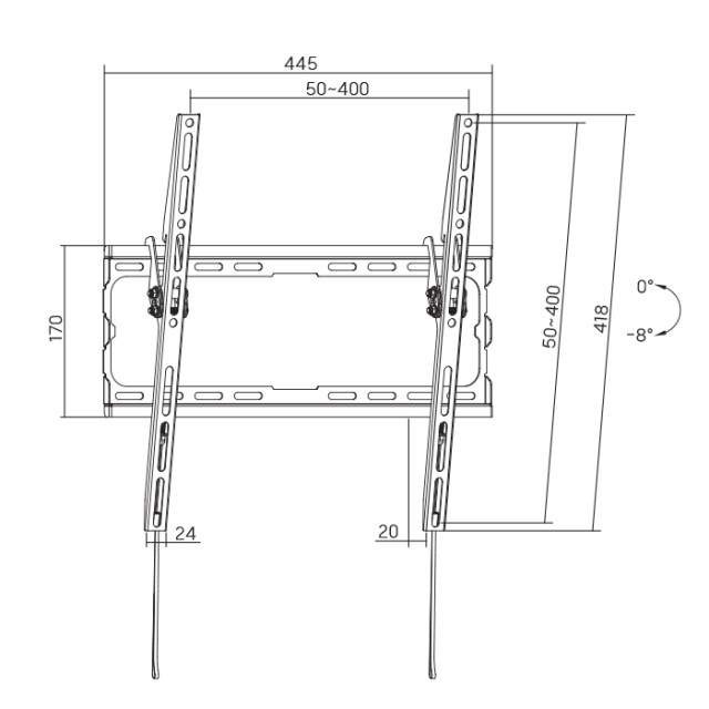 SONORA SLIMWALL 400 TILT