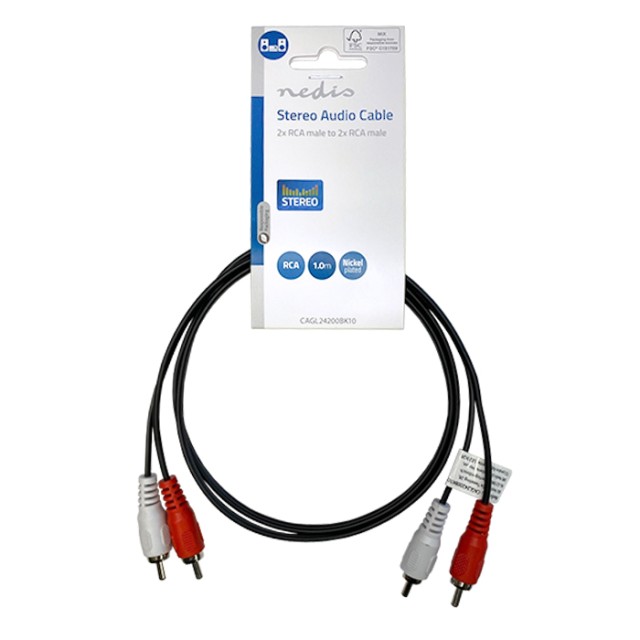 NEDIS CAGL24200BK10
