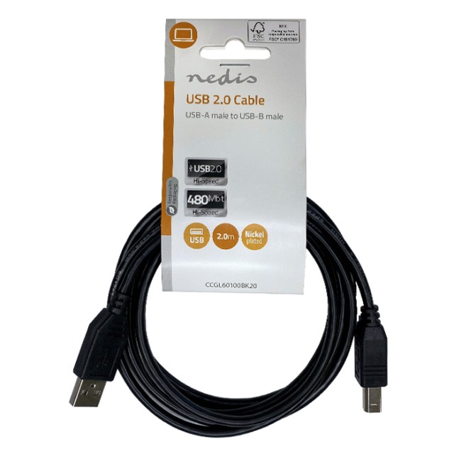NEDIS CCGL60100BK20