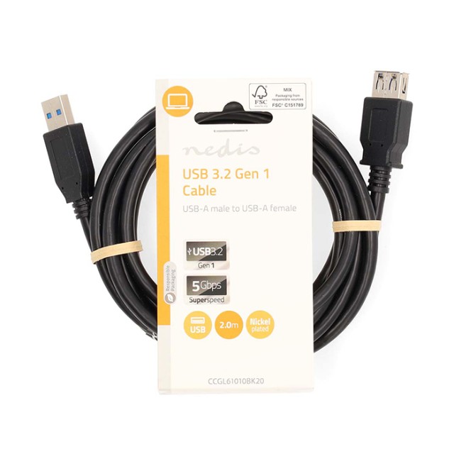 NEDIS CCGL61010BK20