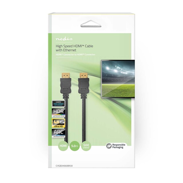 NEDIS CVGB34060BK50