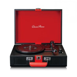 LENCO CLASSIC PHONO TT-110BKRD