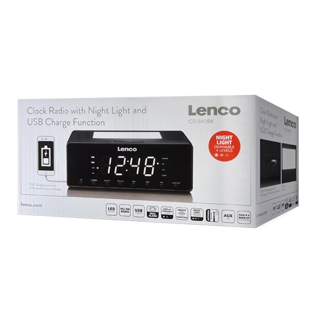 LENCO CR-540BK