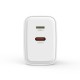 XO L145 20WUSB-C +L PORT BI-DIRECTIONAL REVERSE CHARGER FAST CHARGER