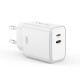 XO L145 20WUSB-C +L PORT BI-DIRECTIONAL REVERSE CHARGER FAST CHARGER