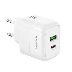 XO L137 (EU) PD20W / QC18W  (1 USB-A+1 USB-C) FAST CHARGING CHARGER