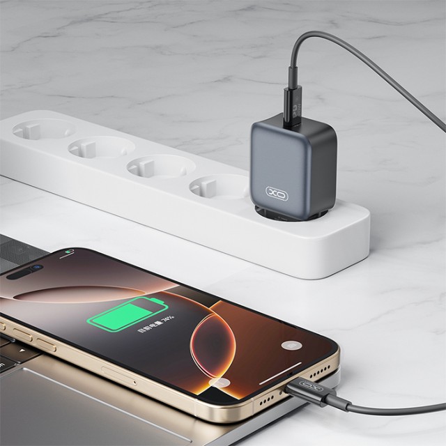 XO L155 (EU) PD30W 1 USB-C FAST CHARGER WITH TYPE-C CABLE