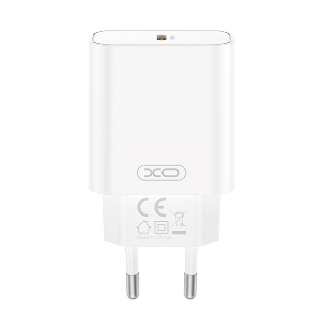 XO CE32 (EU) PD20W SINGLE USB-C FAST CHARGER