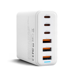 XO L133 (EU) 75W GAN 3A + 3C FAST CHARGER WITH 1.5m POWER CORD