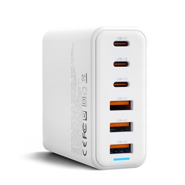 XO L133 (EU) 75W GAN 3A + 3C FAST CHARGER WITH 1.5m POWER CORD