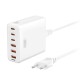 XO L133 (EU) 75W GAN 3A + 3C FAST CHARGER WITH 1.5m POWER CORD
