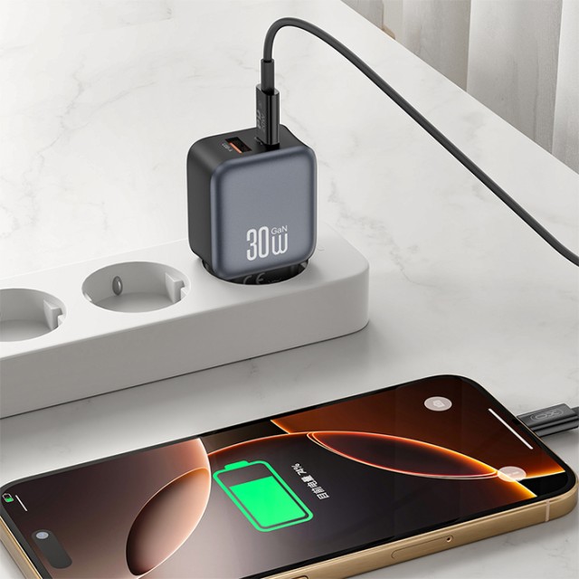 XO L156 (EU) PD30W/QC18W (1A 1C) FAST CHARGER