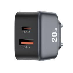 XO L154 (EU) PD20W/QC18W (1A 1C) FAST CHARGER