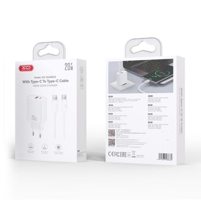 XO CE40 WITH TYPE-C CABLE