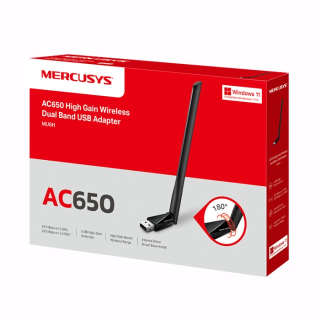 MERCUSYS MU6H AC650 MERCUSYS MU6H AC650