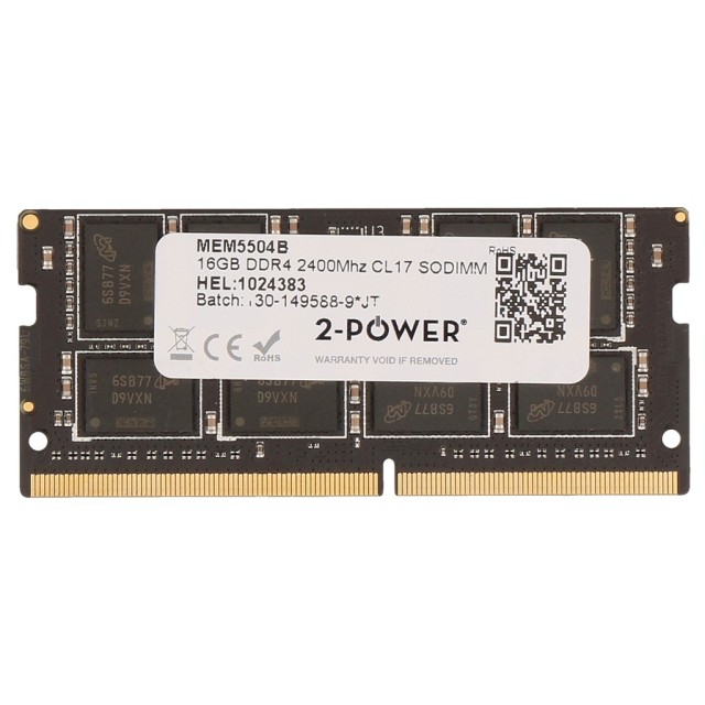 2-POWER MEM5504B 16GB SoDIMM D