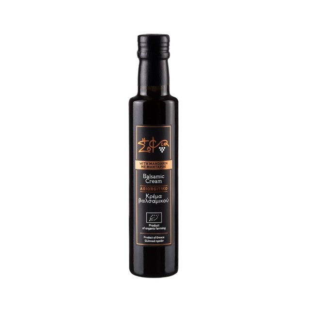 Wisdom Of Nature: Balsamic Cream Organic With Tangerine (Glass Bottle -250ml)