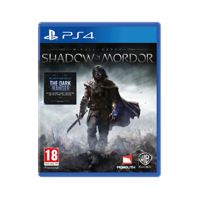 PS4 Middle - Earth: Shadow Of Mordor