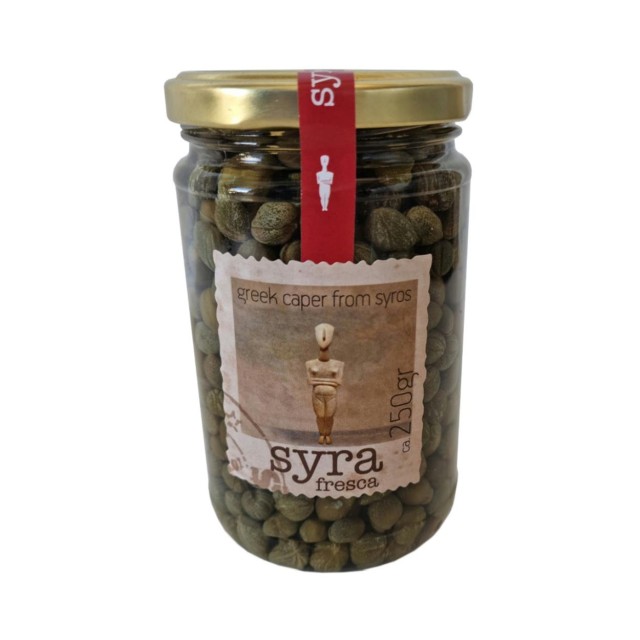 Syra Fresca: Greek Caper From Syros (Glass Jar - 250g)