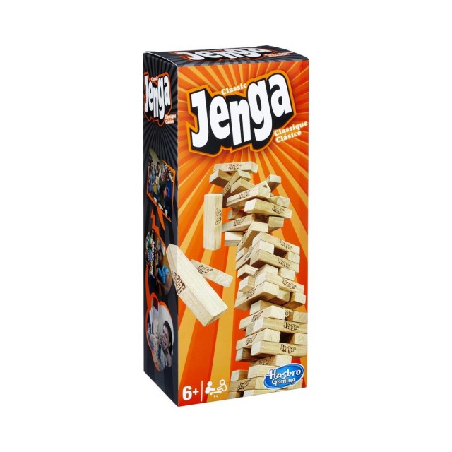 HASBRO JENGA CLASSIC - TUMBLE BLOCK GAME (A2120)