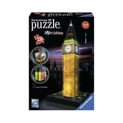 Ravensburger 3D Puzzle Night Edition: Big Ben (216pcs) (12588)