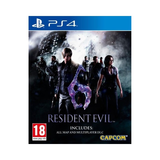 PS4 RESIDENT EVIL 6 (INCLUDES: ALL MAP AND MULTIPLAYER DLC)