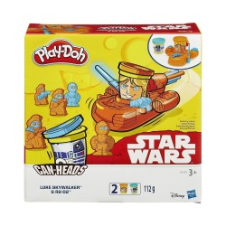 Hasbro Play-Doh Disney: Star Wars Can-Heads - Luke Skywalker & R2-D2 (B2536)