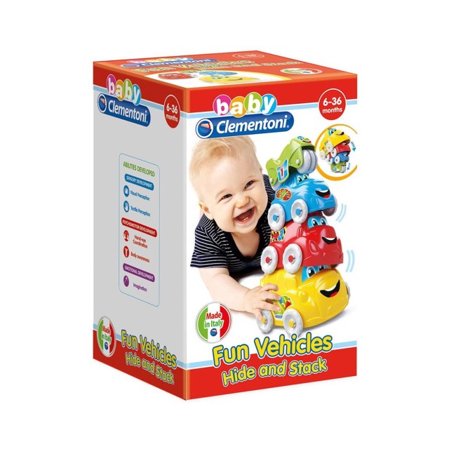 AS Baby Clementoni - Fun Vehicles (1000-17111)