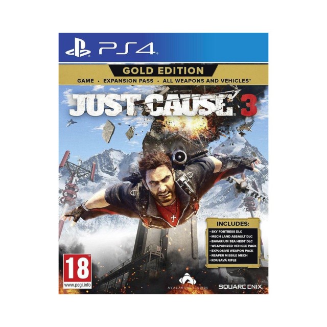 PS4 JUST CAUSE 3 - GOLD EDITION