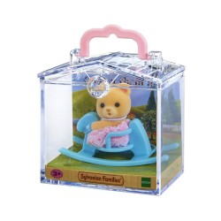 Sylvanian Families: Baby Carry Case (Bear On Rocking Horse) (5199)