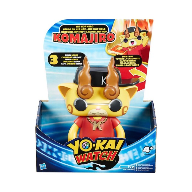 HASBRO YO-KAI ELECTRONIC FIGURE - HIP HOP HERO - KOMAJIRO (WITH SOUND) (B8070)