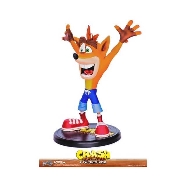 F4F Crash Bandicoot N. Sane Trilogy PVC Pained Statue (23cm) (CRASHBT)