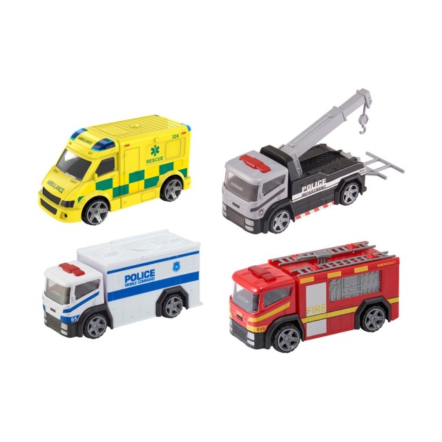 AS TEAMSTERZ - Emergency Trucks Vehicles 1:43 (Random) (7535-16450)