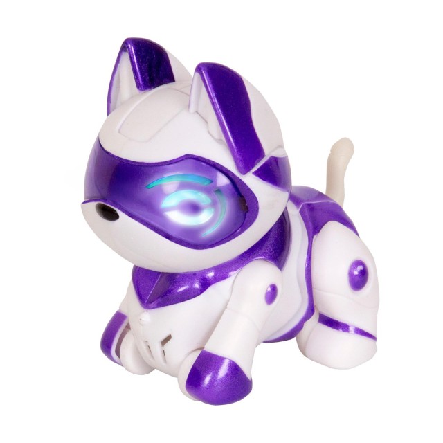 AS Robot Teksta Micro-Pet - White/Purple Kitty (1030-51316)