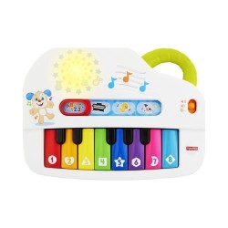 Fisher-Price Εκπαιδευτικό Πιάνο με Φώτα και Ήχους (GFV21)